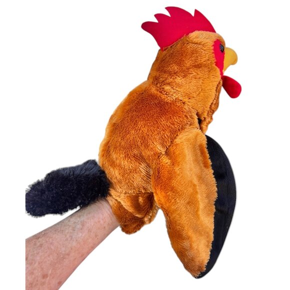 3 Cal Toy Chicken Hand Puppets Plush Creations Plush IKEA Interactive Play - Picture 11 of 16